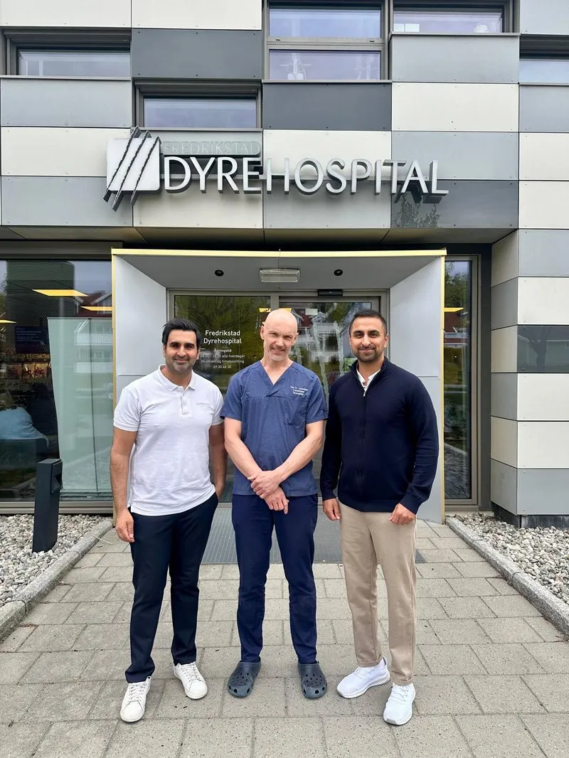 Aprikos at Fredrikstad Dyrehospital where the veterinary evaluation is agreed